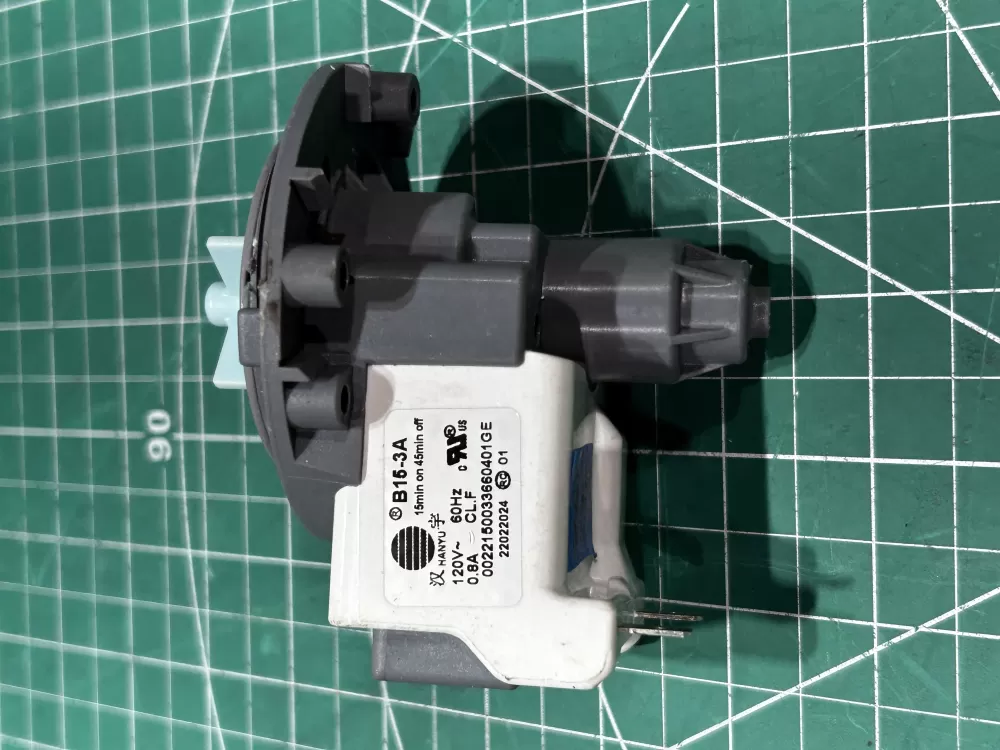0022150033660401GE Samsung Washer Pump Motor WD2 AZ169199 | Sl235