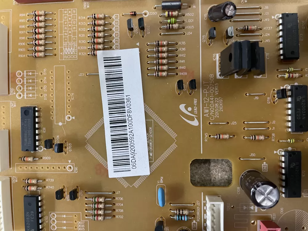 Samsung DA92 00592A Refrigerator Control Board AZ9252 | KM1141