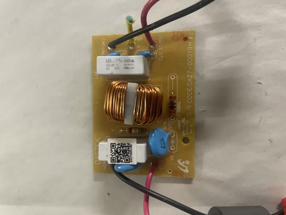 Kenmore DA27 00019H Refrigerator Control Board Noise Filter AZ115742 | KM1426