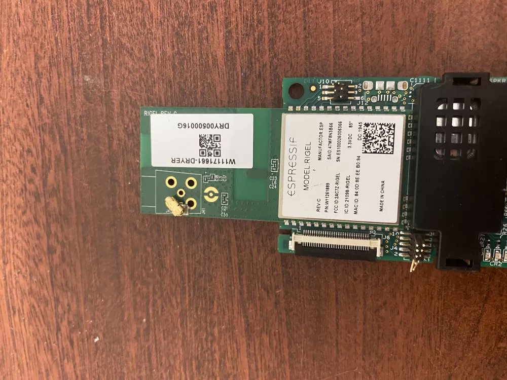 Whirlpool W11261889 Washer Or Dryer Bluetooth Control Board AZ40927 | BK1711