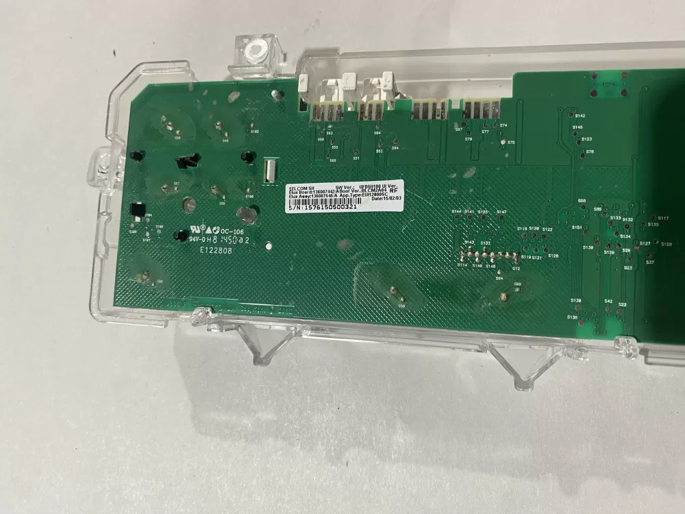 Frigidaire Electrolux 136007442 Dryer Control Board UI Panel AZ137507 | BK2367