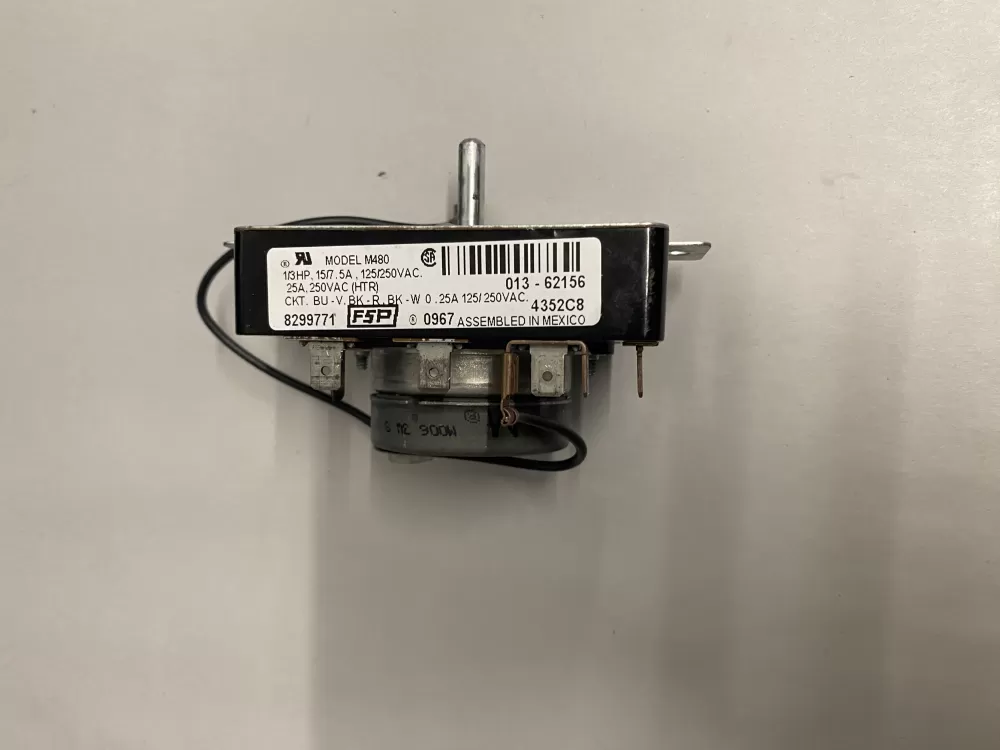 Whirlpool 8299771 PD00003266 WP8299771 3976585 8299771R 904434 AP6012583 PS11745793 EAP11745793 8299771A Dryer Timer