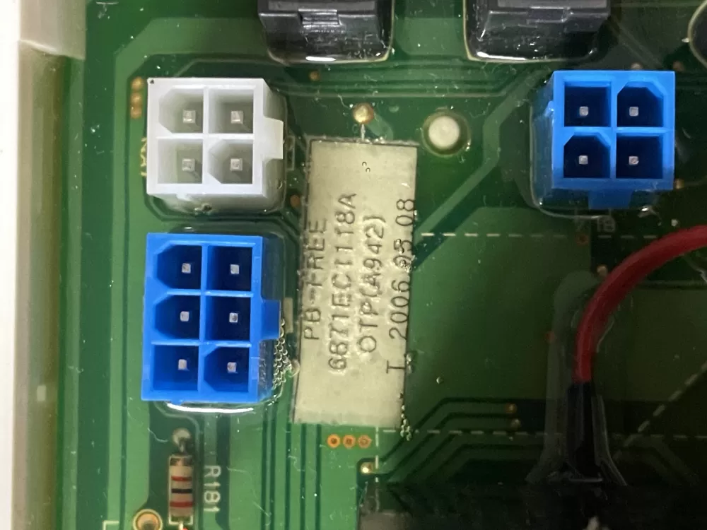 LG 6871EC1118A 6870EC9138A Washer Control Board AZ58069 | Wmv472