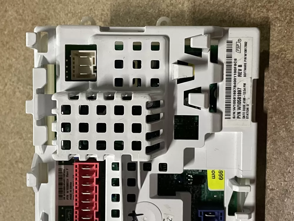 Whirlpool AP5803401 W10581897 PS8768789 Washer Control Board AZ26107 | KM80