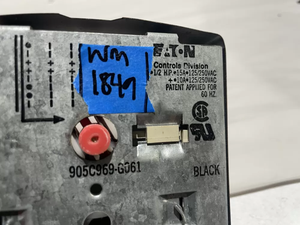 GE 905C969-G061 Washer Timer AZ144933 | Wm1849