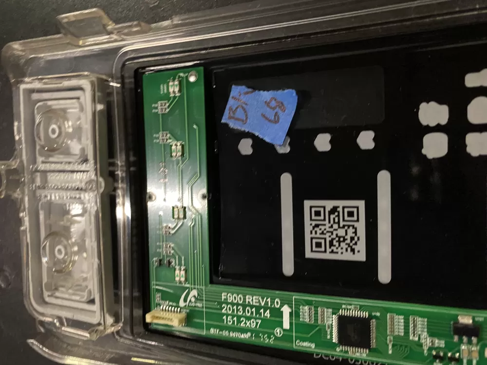 Samsung DC93 00376D Washer Control Board AZ25935 | BK68