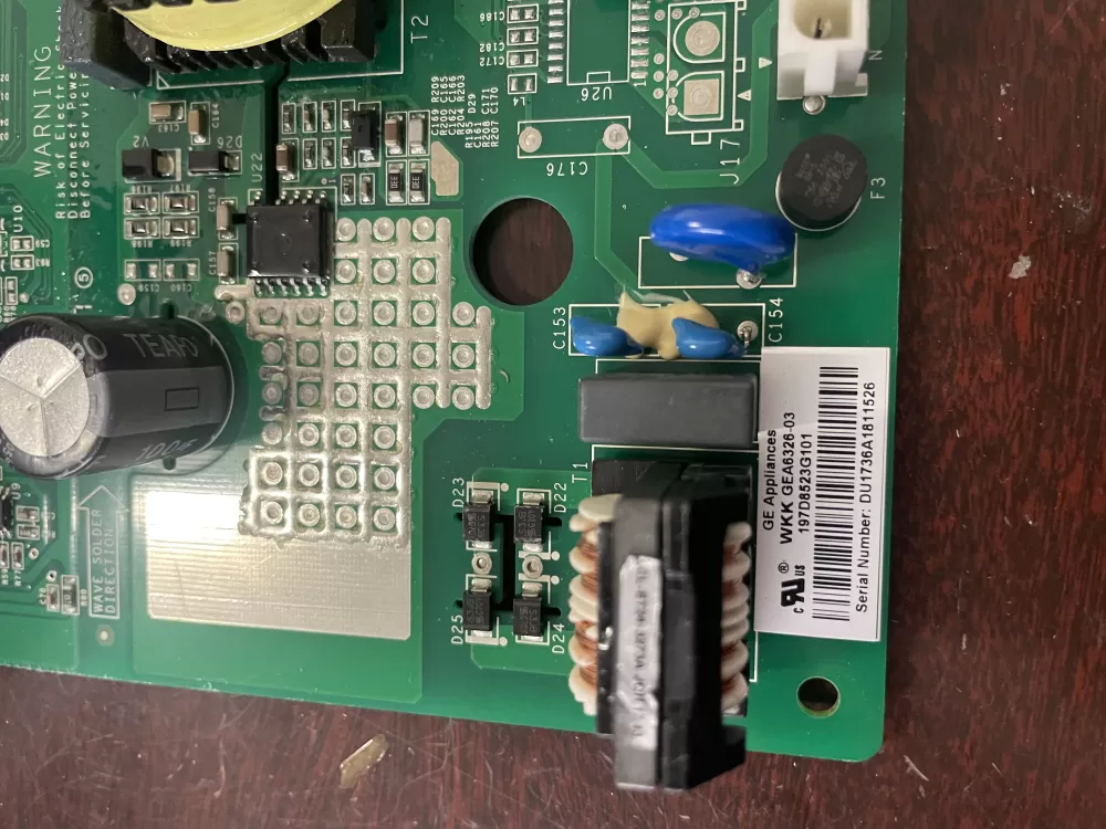 GE 197D8523G101 70213260402GA MB6075LLC Refrigerator Control