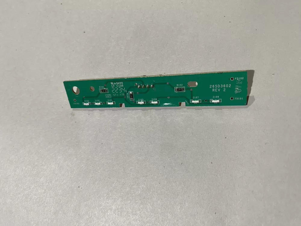 GE 265D3602G001 Dishwasher Control Board Panel AZ141118 | BK2385