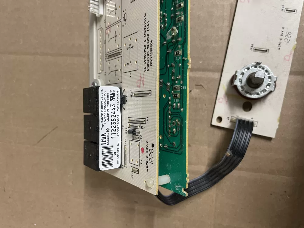 GE WH12X10614 175D5261G039 EBX1129P004 Washer Control Board AZ86630 | KMV349