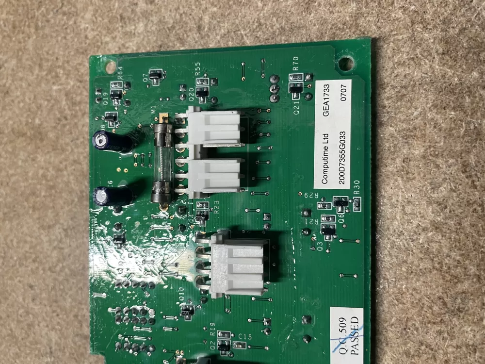 GE REFRIGERATOR DISPENSER CONTROL BOARD PART # WR55X10841 AZ6568 | KM1586