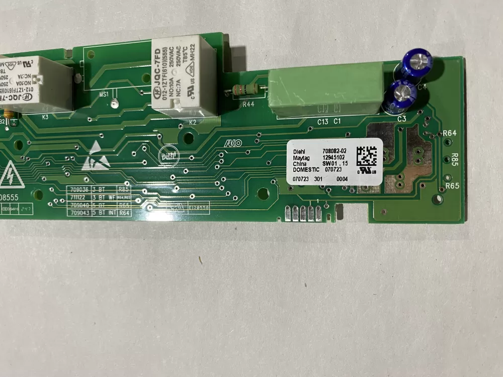 Maytag 02 12945102 Refrigerator Jenn Air 129451 Control Board AZ173862 | BK702