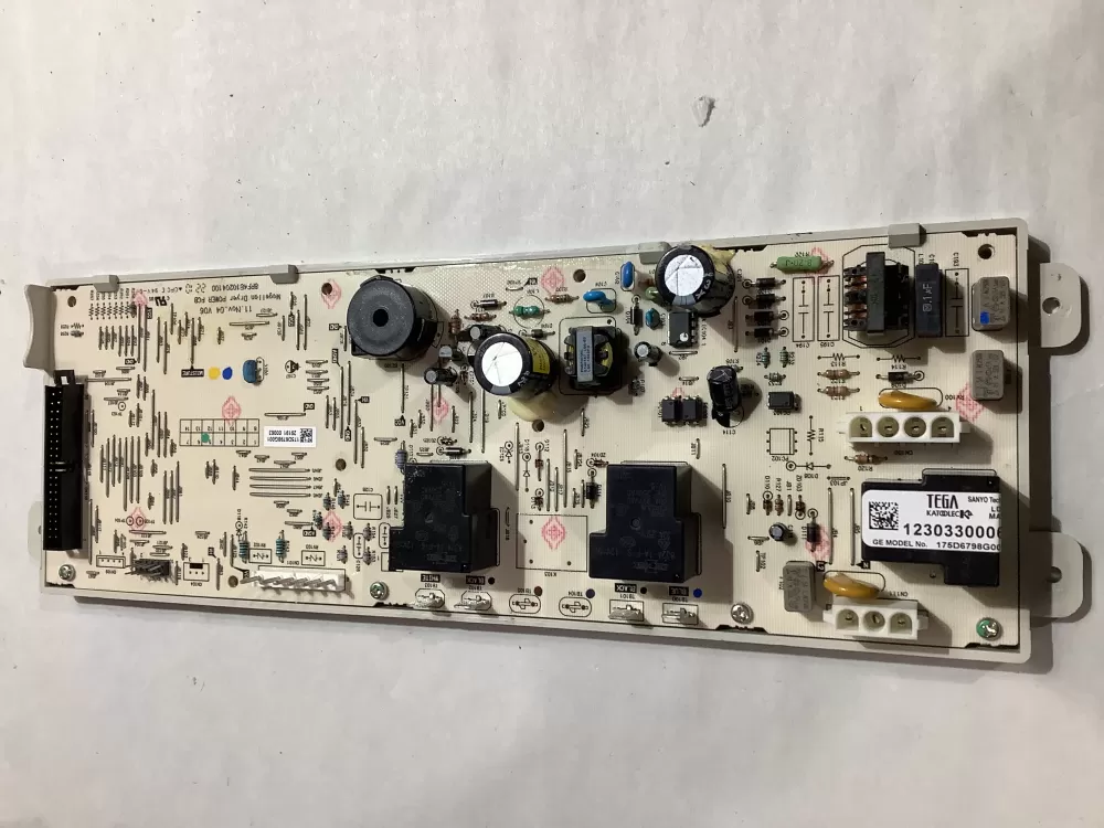 GE 175D6798G001 WE04M10011 Dryer Control Board AZ188647 | ZCV868