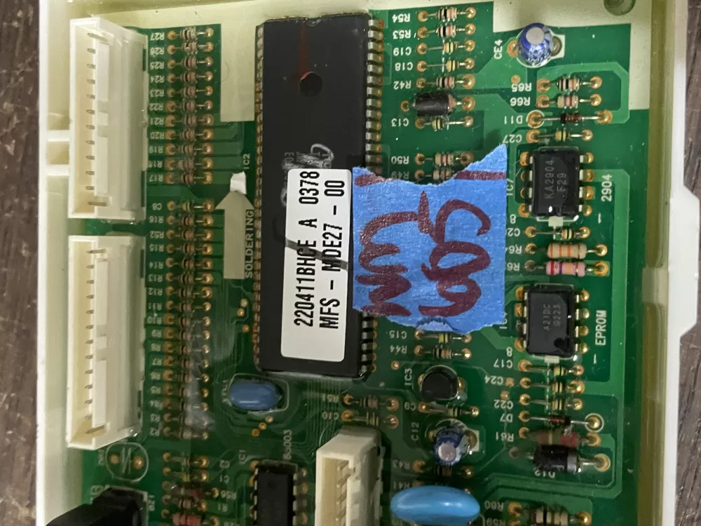 Samsung MFS-MDE27-00 220411 Dryer Control Board AZ47200 | Wm605
