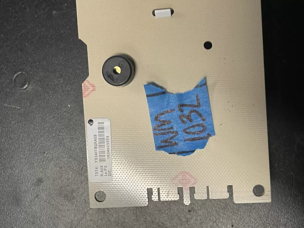 Maytag W11186267 Dryer Control Board Interface Panel AZ23574 | WM1032