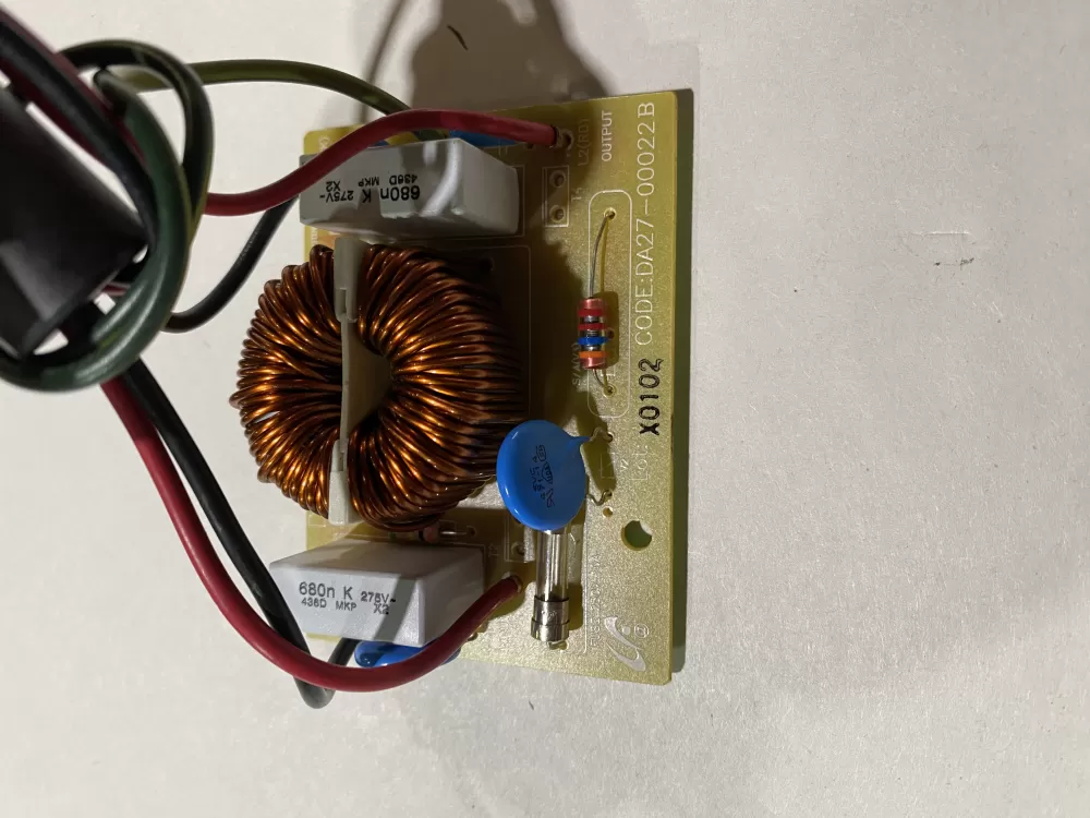 Samsung 00043D 00022B Refrigerator Control Board Noise Filter AZ148364 | BK2231