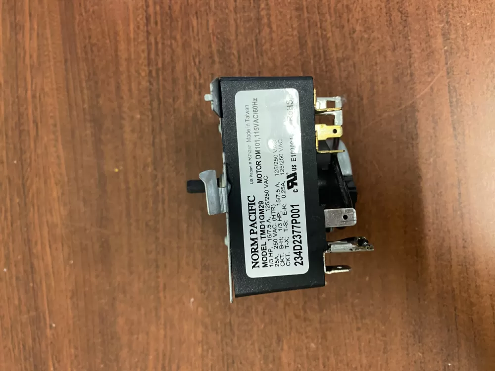 General Electric AP6027534 WE04X24551 PS11759041 234D2377P001 Dryer Timer