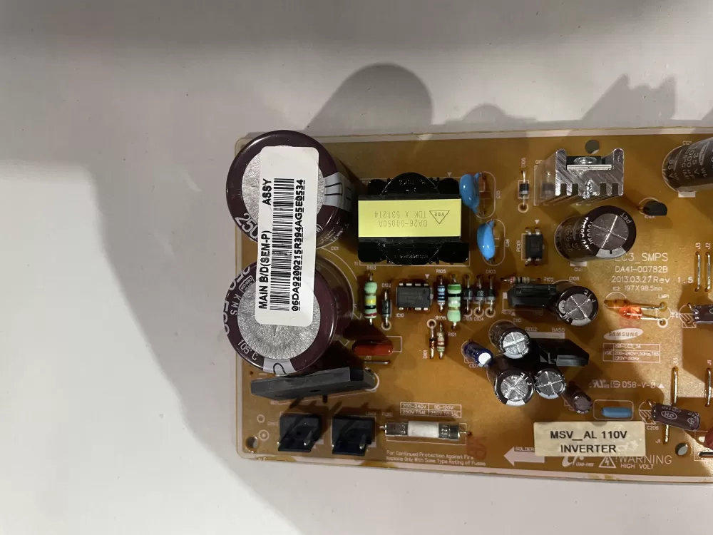 Samsung DA92 00215R Refrigerator Control Board Inverter AZ203445 | KM977