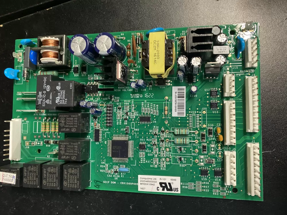 GE 200D4850G022 WR55X10942 WR55X10942P AP6048447 WR55X10065 WR55X10160 WR55X10187 WR55X10228 WR55X10294 WR55X10328 WR55X10333 WR55X10335 WR55X10336 WR55X10339 WR55X10358 WR55X10366 WR55X10372 WR55X10379 WR55X10381 WR55X10385 Refrigerator Control Board