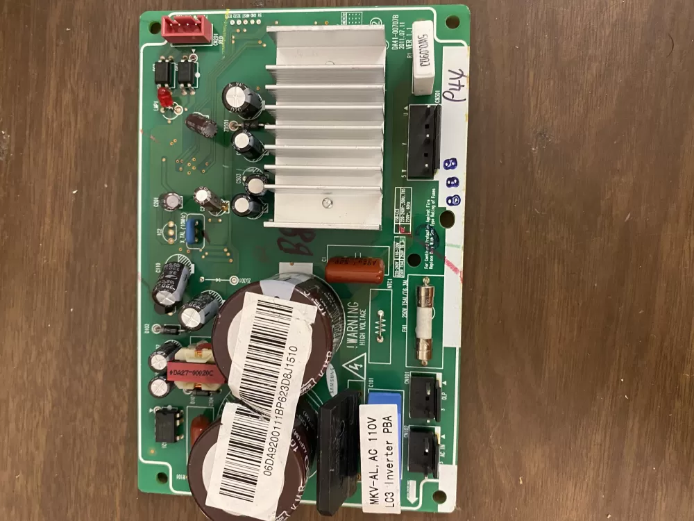 Samsung DA92-00111B Refrigerator Inverter Control Board