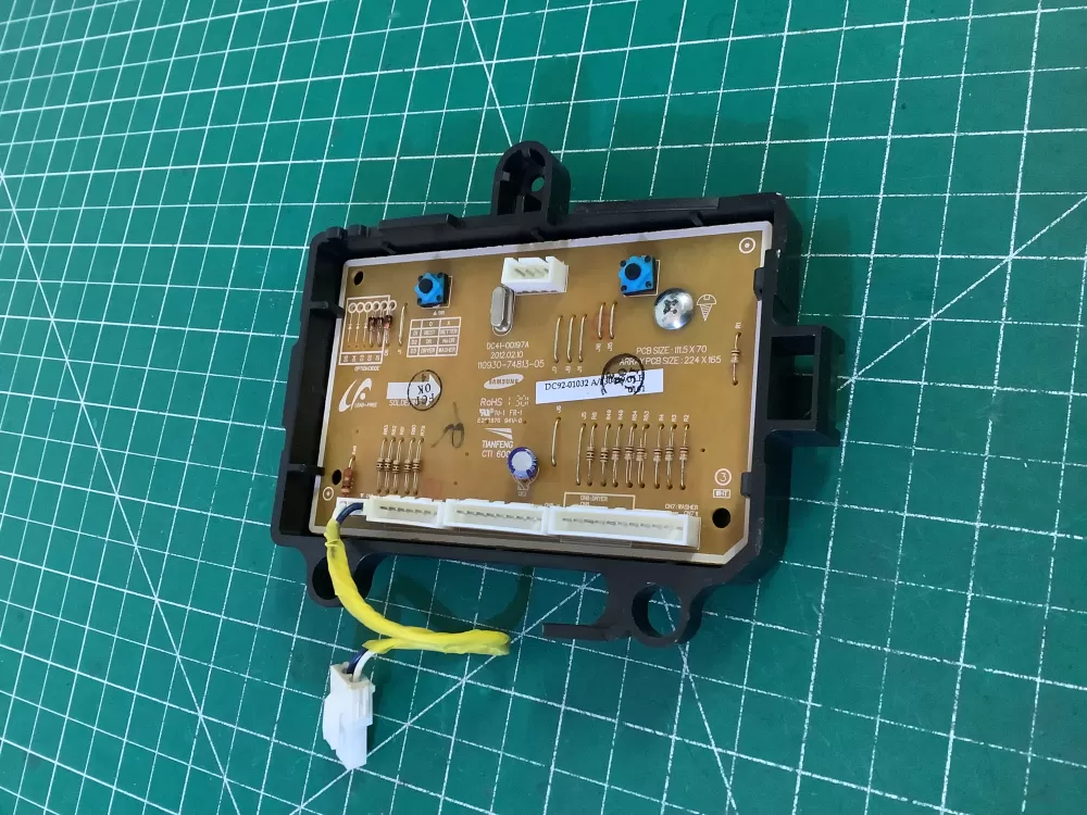 Samsung DC92-01032A Washer Control Board AZ204260 | NR370
