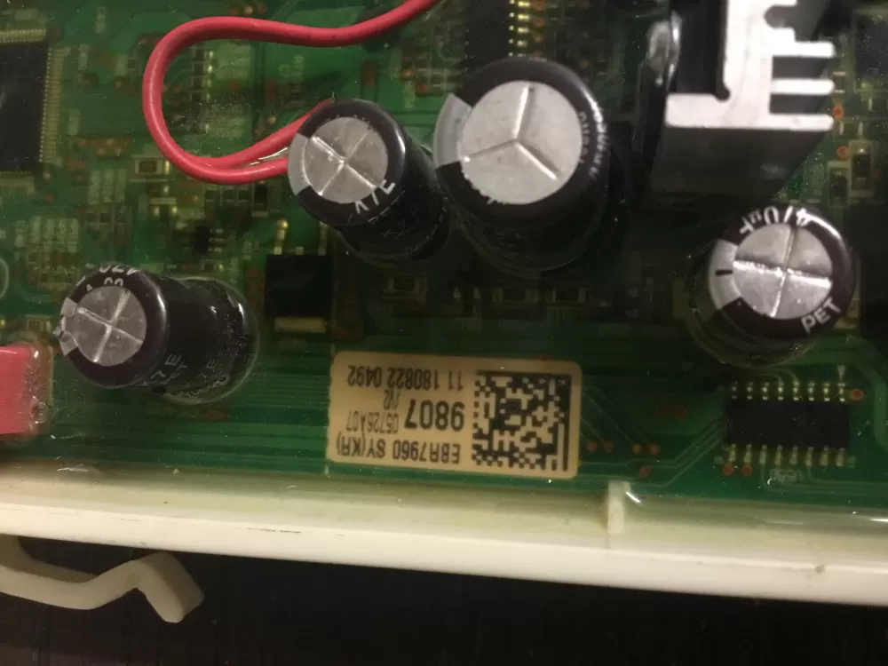 LG EBR79609807 Dishwasher Control Board AZ10295 | NR524