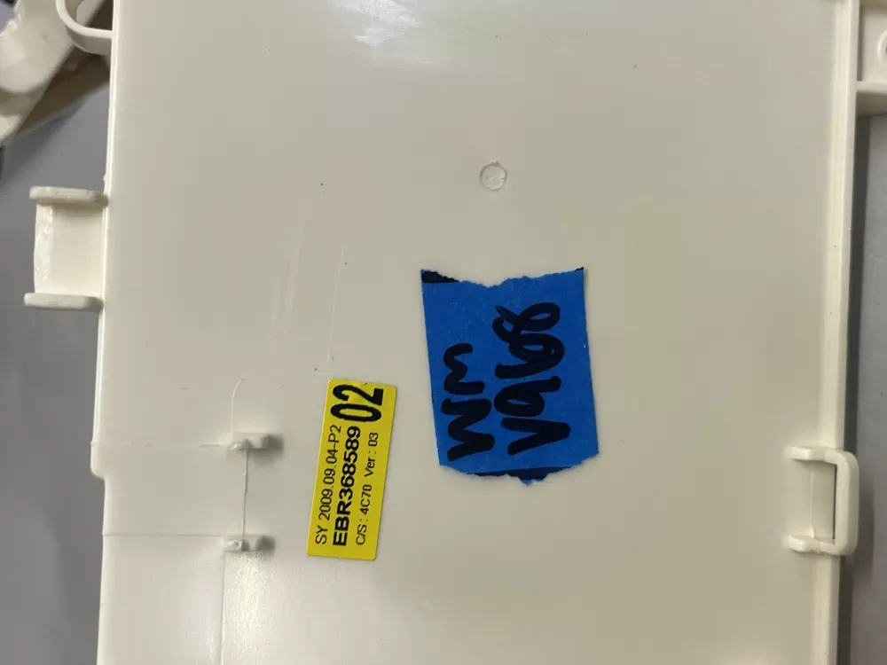 LG EBR36858902 EAX36602101 Washer Control Board AZ221677 | Wmv968