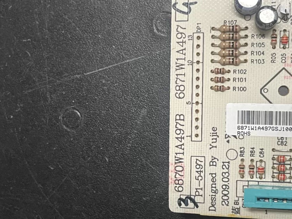 Kenmore LG 6871W1A497 Microwave Control Board AZ12558 | 642