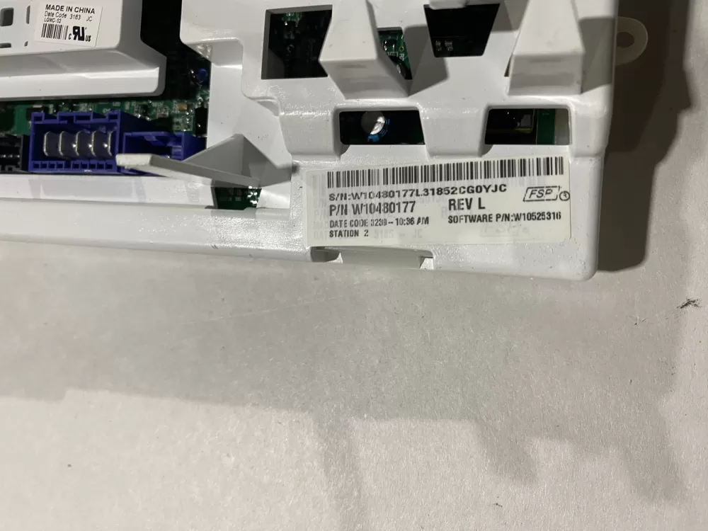 Whirlpool W10435609 W10445363 W10480177 Washer Control Board AZ149849 | BK2495