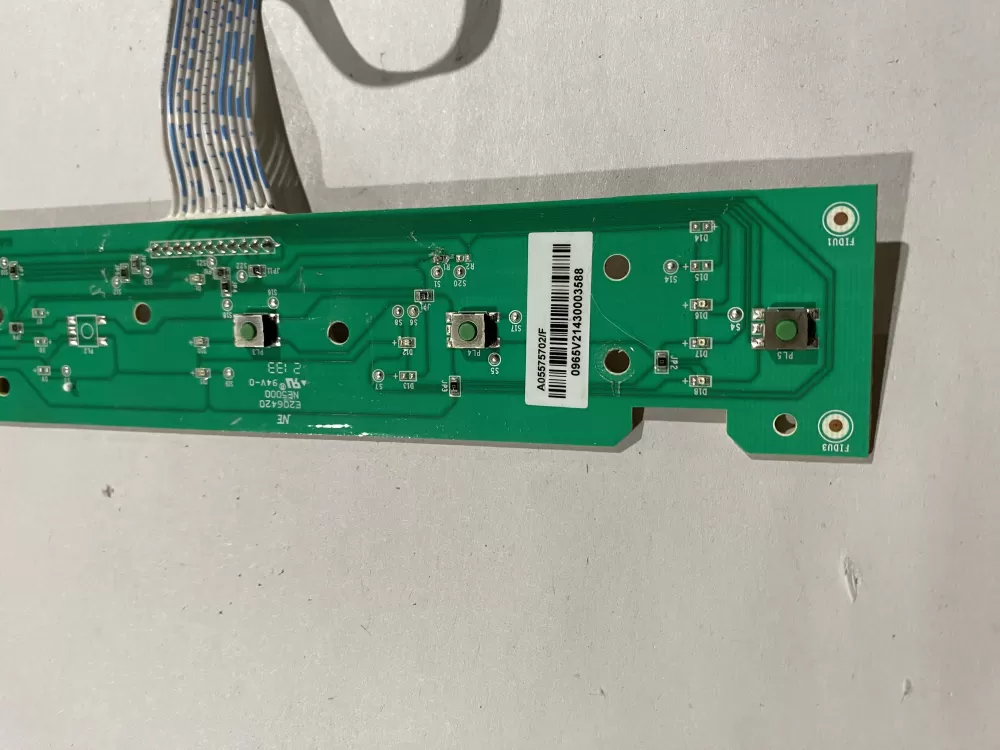 Frigidaire A05575702F UI Dishwasher Control Board AZ186007 | BK2725