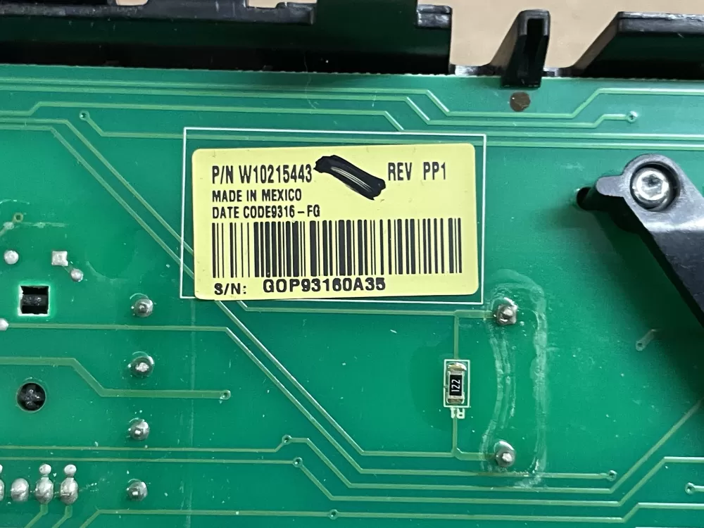 Whirlpool W10215443 Washer Control Board AZ100639 | Wmv339