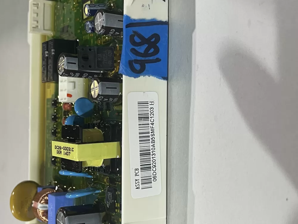 Samsung DC92-01310A Dryer Control Board AZ203031 | KM968
