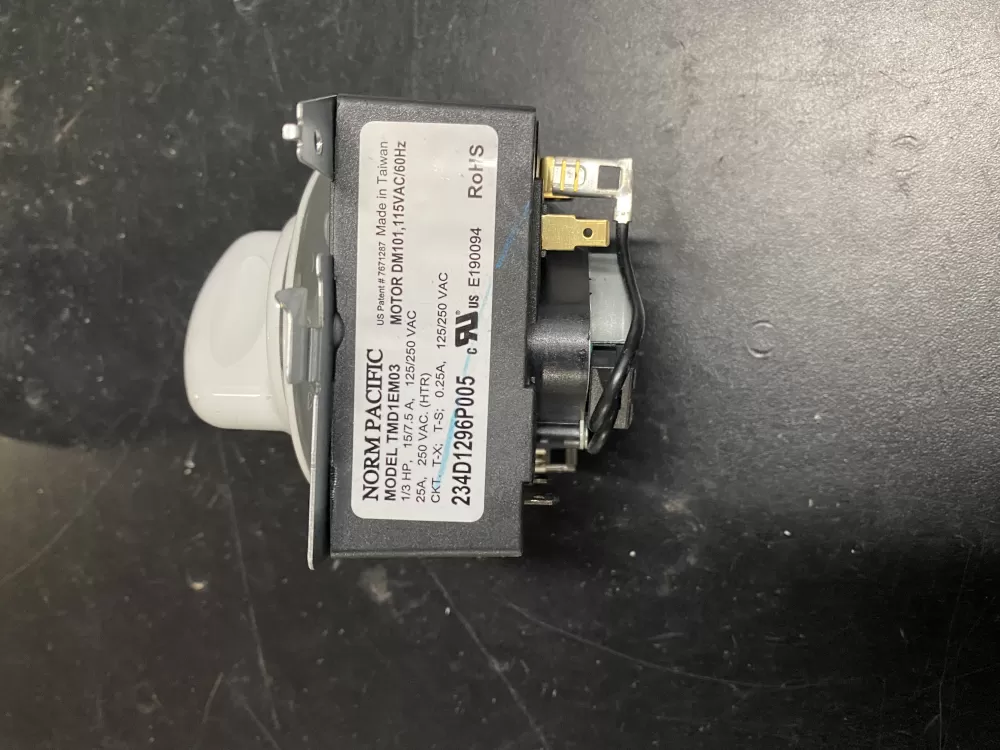 Hotpoint  General Electric AP5780508 WE4M364 WE4M533 PS8690648 234D1296P005 Dryer Timer