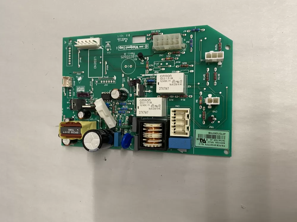 Whirlpool  KitchenAid  Kenmore  Jenn-Air AP6019378 W10205552 W10268635 W10317076 WPW10317076 PS11752684 Refrigerator Control Board