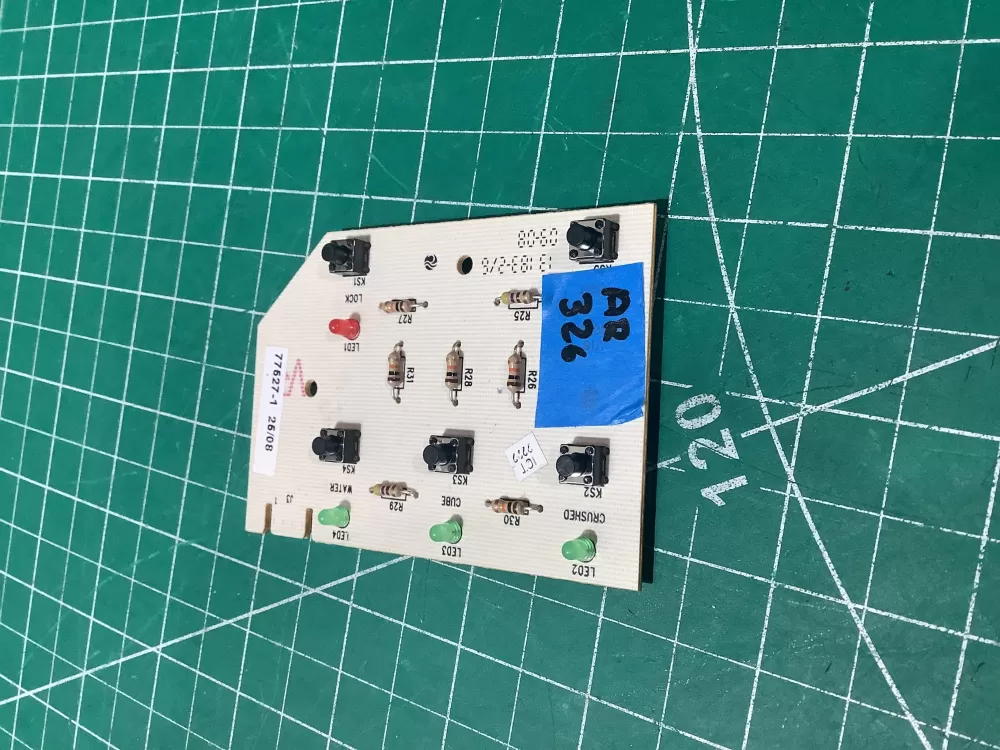 Whirlpool WP61003421 Refrigerator Dispenser Control Board AZ189619 | AR326