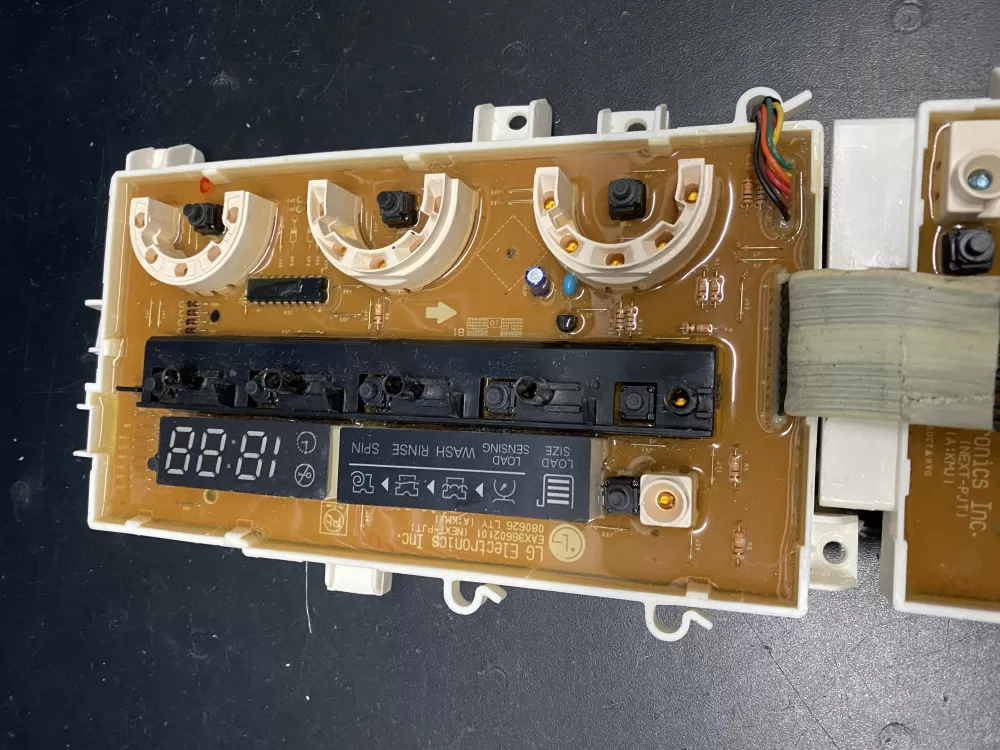 LG EBR36870713 Washer Control Board User Interface AZ15636 | BKV343