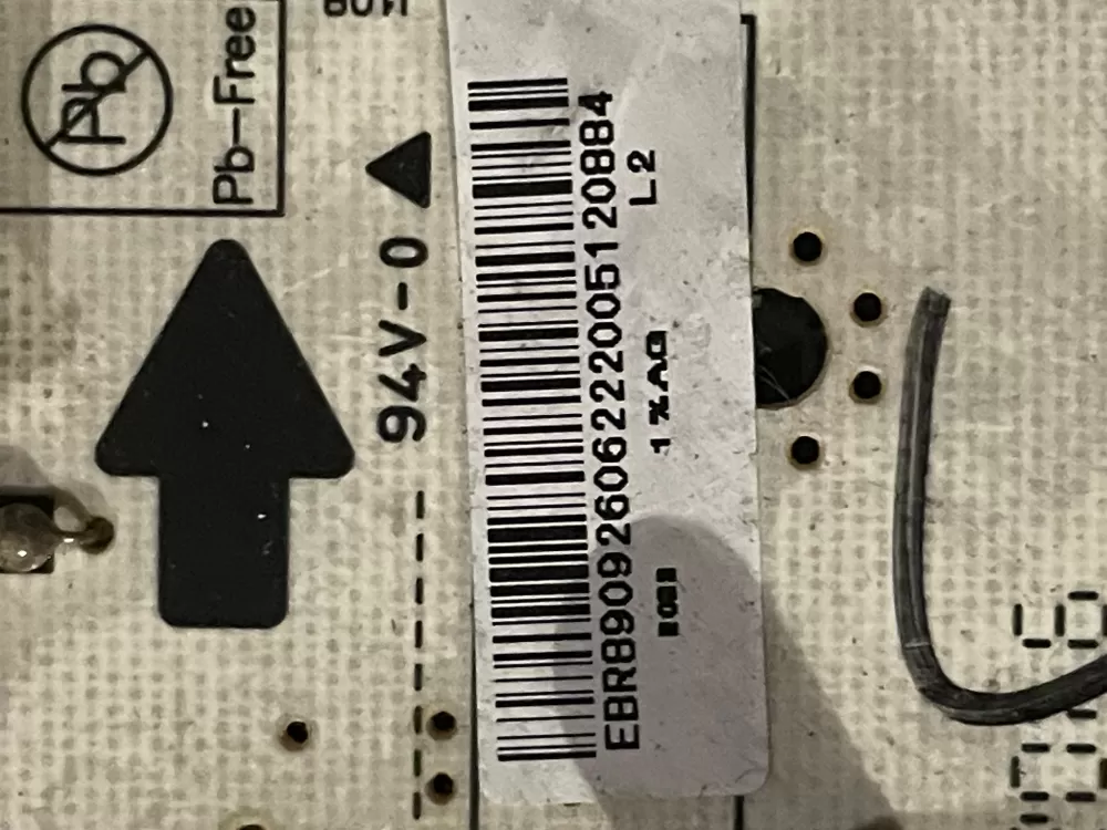 GE EBR89092606 Microwave Control Board AZ32100 | Wm105