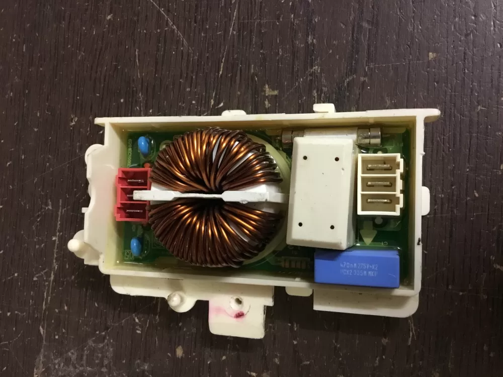 LG  Kenmore 5251356 2226388 6201EC1006A 6201EC1006E 6201EC1006H 6201EC1006L 6201EC1006Q 6201EC1006U 6201EC1006W 6201EC1006Z 6201EN1005A 6201EC1006T PS3528920 Washer Control Board Noise Filter