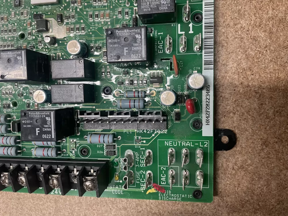 Carrier Bryant CEPL130456 01 Furnace Control Board Hk42fz022 AZ22130 | KM1658
