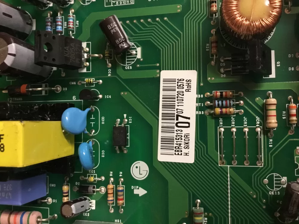 LG Kenmore EBR41531307 Refrigerator Control Board AZ21978 | NR103