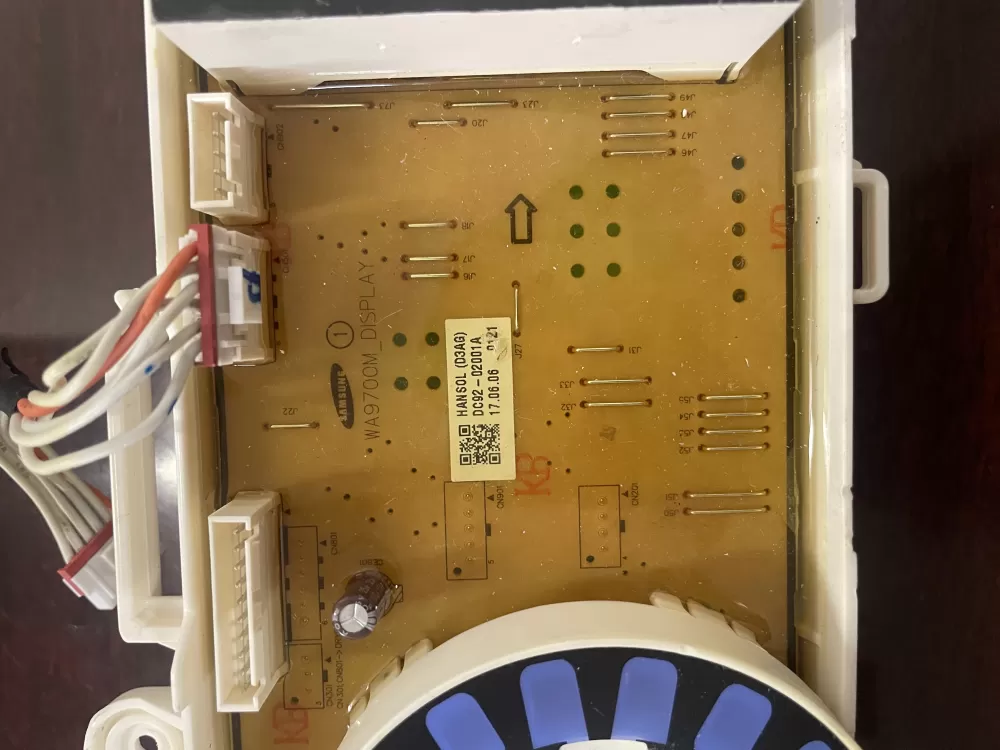 Samsung DC92 02001A AP6243666 DC92 02005A Washer Control Board AZ32573 | KMV220