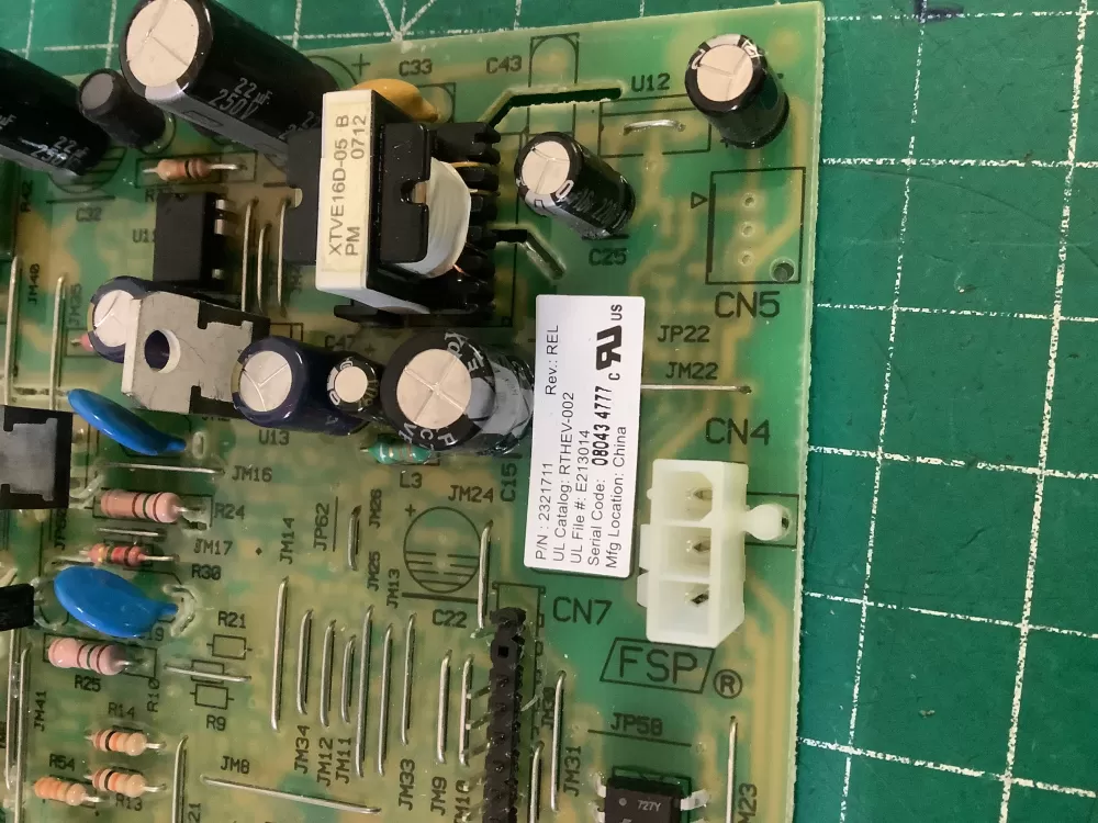 Whirlpool 2321711 RTHEV-002 6105031 Refrigerator Control AZ206635 | NR1115