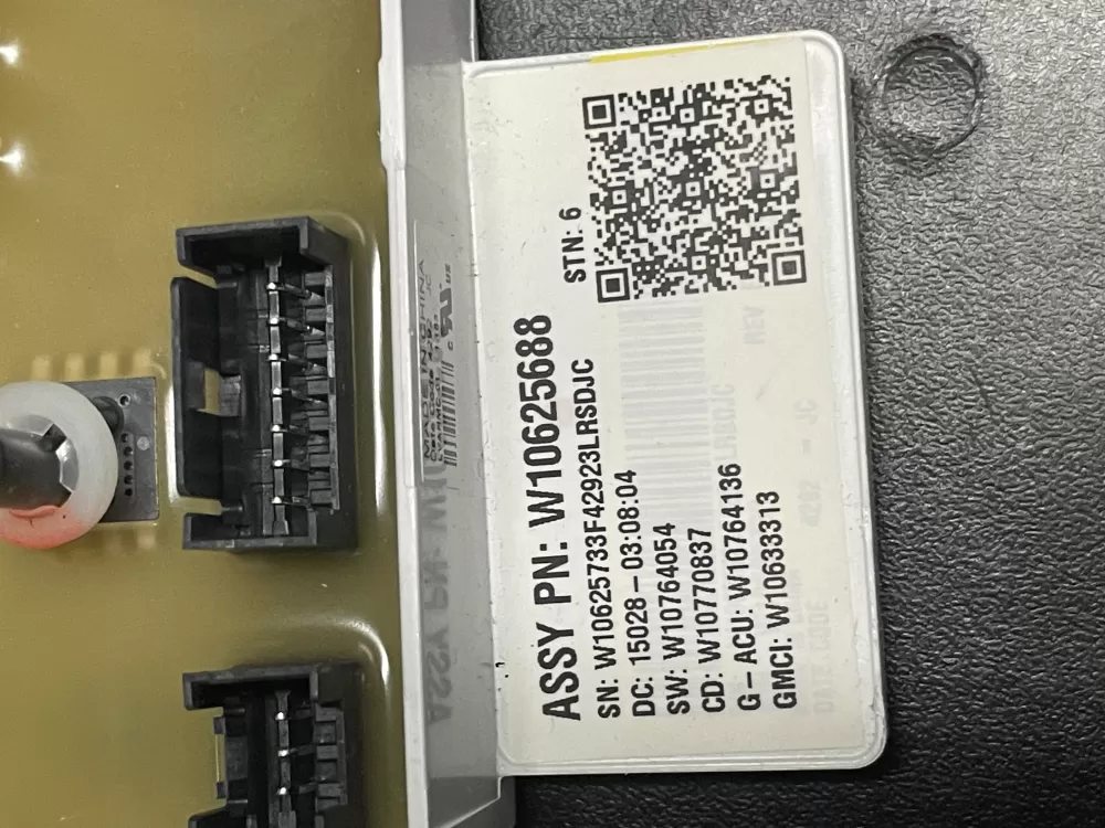 Whirlpool W10625688 W10812423 PS11723057 Washer Control Board AZ11750 | 628