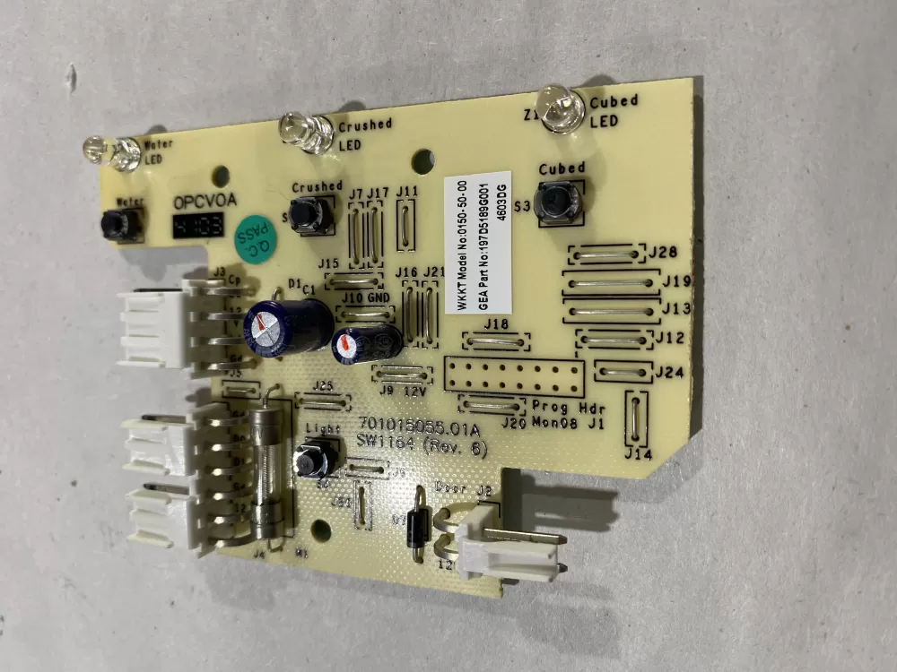 GE 197D5189G001 Refrigerator Control Board AZ154046 | BK2517