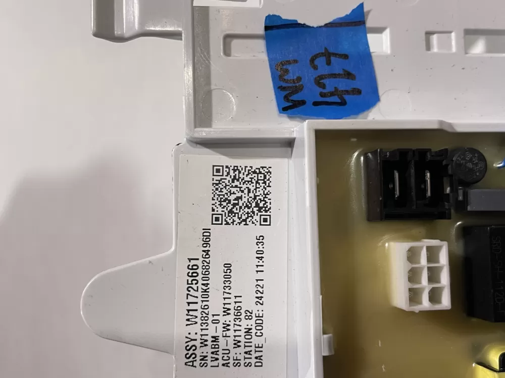 Whirlpool W11725661 Washer Control Board AZ185594 | Wm427