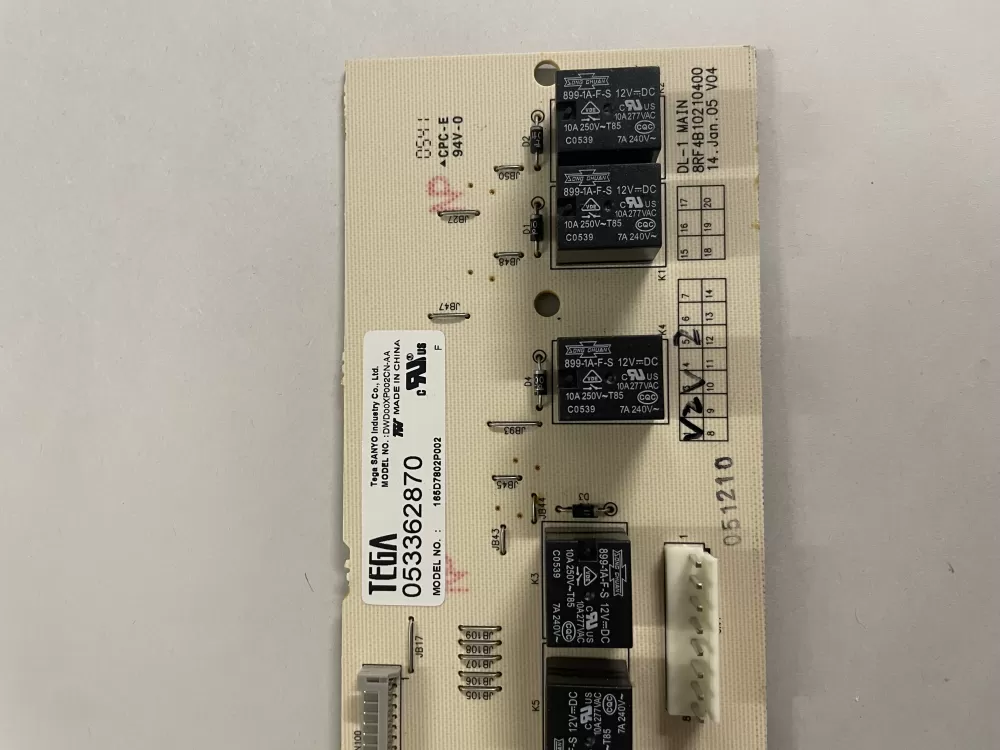 GE 165D7802P002 Dishwasher Control Board AZ117939 | KM972
