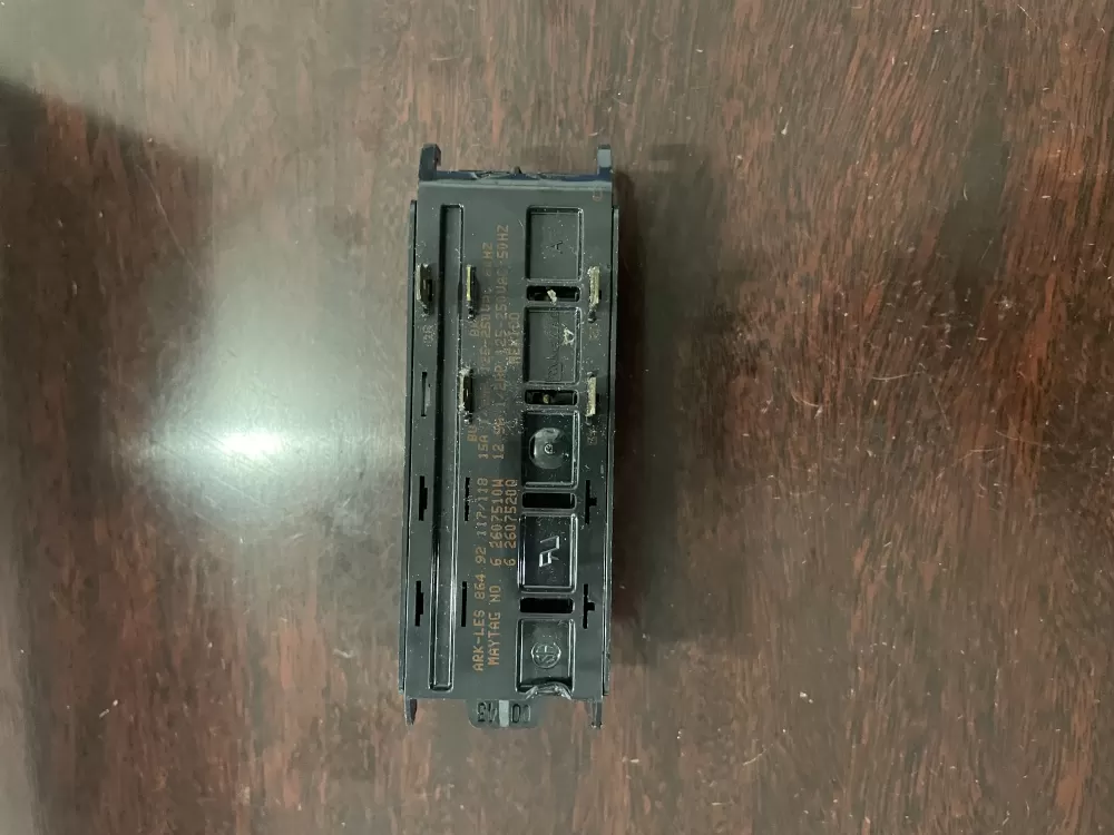 Maytag 6 2607510W Washer Push Button Switch AZ32279 | KM180