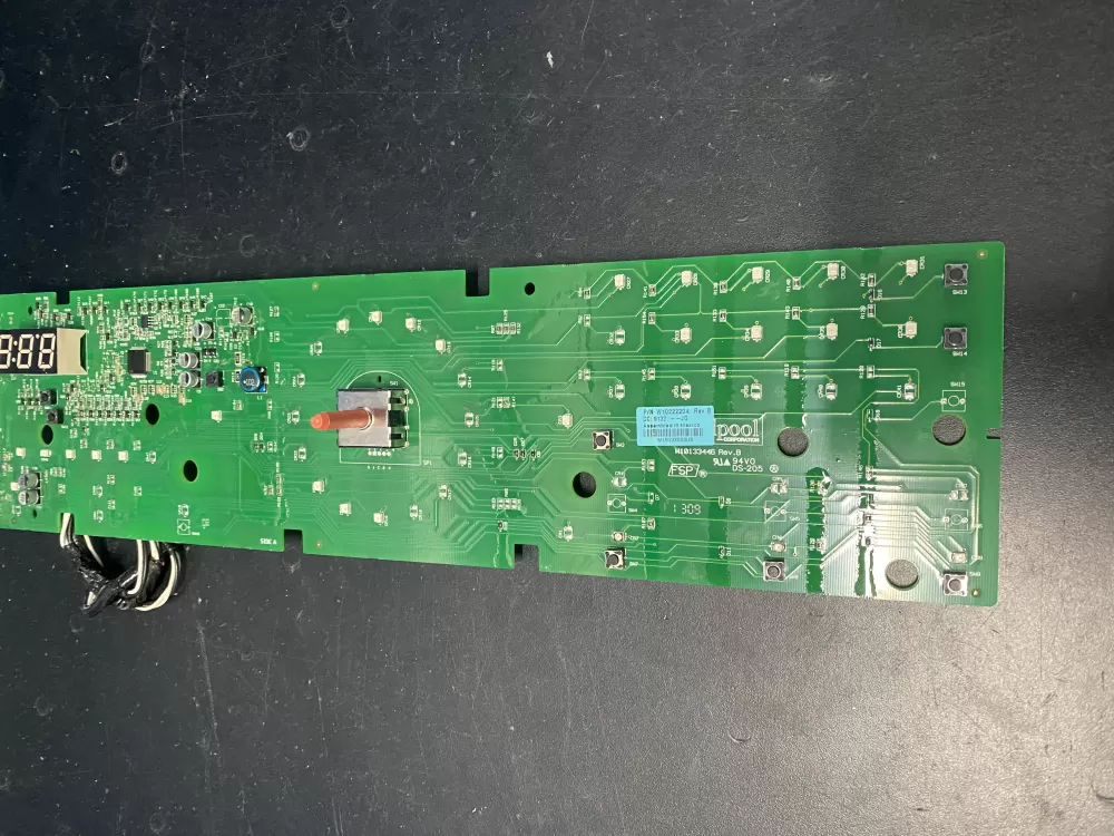 Whirlpool W10222204 C Dryer Control Board