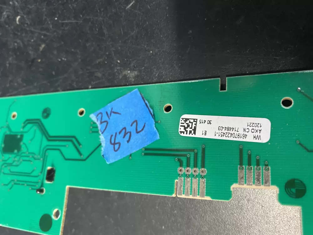 Maytag W10192981 Whirlpool Washer Control Board AZ17435 | BK832