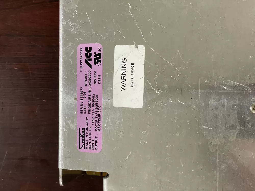 Frigidaire 221870022 134393900 134149220 Washer Control Board