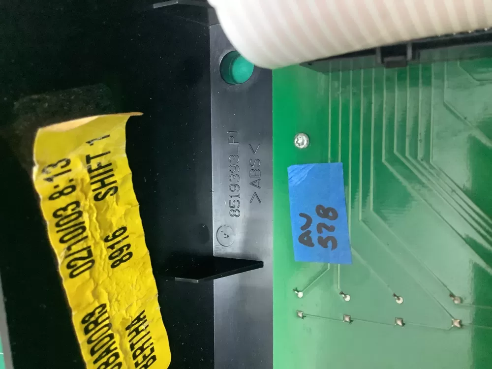 Whirlpool Dryer Interface Control Board | 3980093 AZ226193 | ARV528
